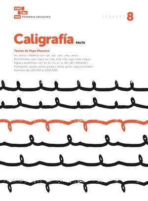 CUADERNO CALIGRAFÍA 8 (PAUTA)