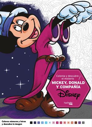 COLOREA Y DESCUBRE EL MISTERIO DISNEY