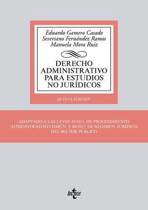 DERECHO ADMINISTRATIVO PARA ESTUDIOS NO JURÍDICOS