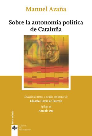 SOBRE LA AUTONOMIA POLITICA DE CATALUÑA