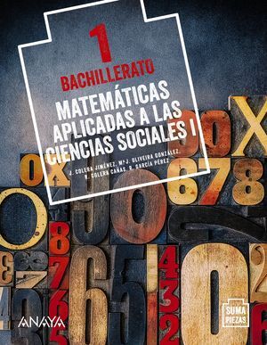 MATEMÁTICAS APLICADAS A LAS CIENCIAS SOCIALES I.