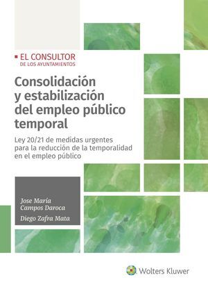 CONSOLIDACIÓN Y ESTABILIZACIÓN DEL EMPLEO PÚBLICO