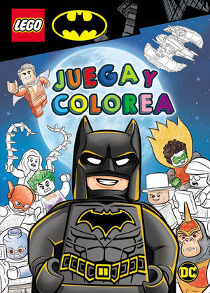 BATMAN LEGO. JUEGA Y COLOREA